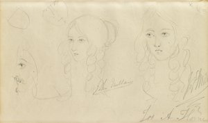 Croquis de la tête d